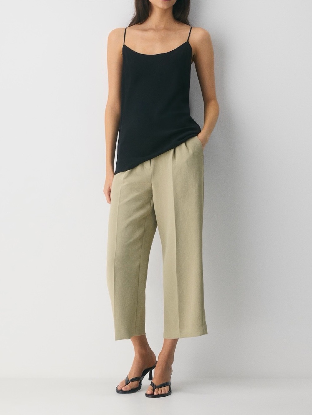 NWT Aritzia The Effortless Pant™ Cropped - Crepette™, 12